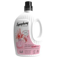 Symphony Premium арома-гель концентрат для стирки цветного белья Ветивер, мускус, фиалка, 1200мл